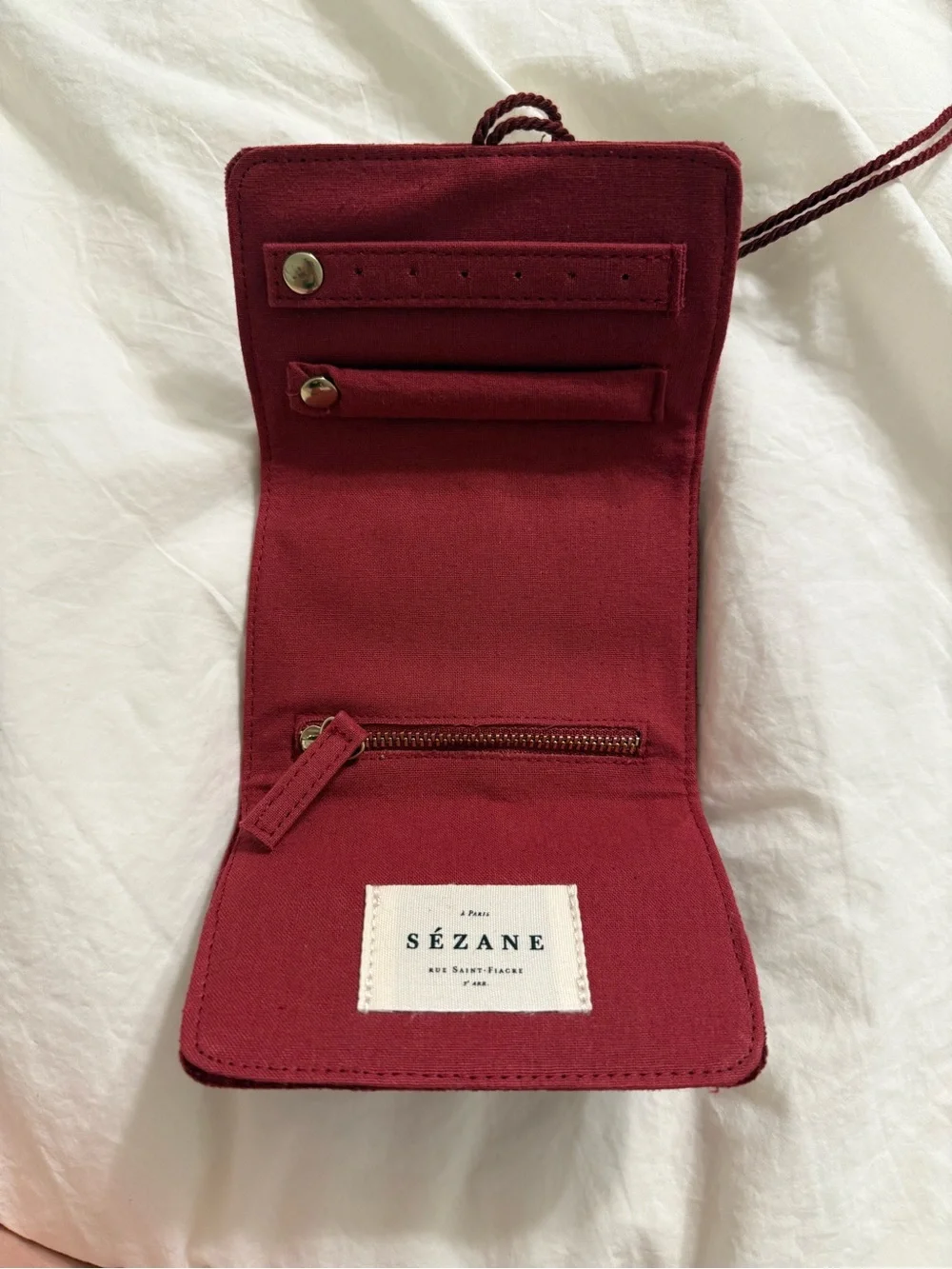 Sezane Jewelry Pouch